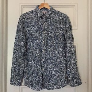Liberty of London for Uniqlo floral linen buttonup